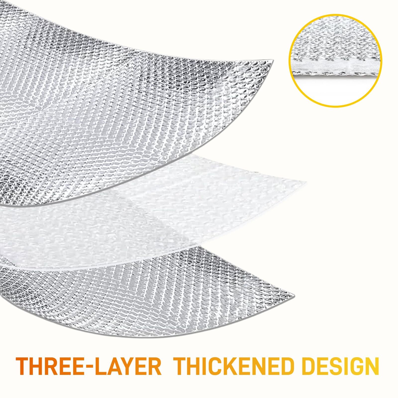 6 Pcs Triple Stainless Steel Scrubberwire Cleaning Dishwashing Rag Kitchen Towel