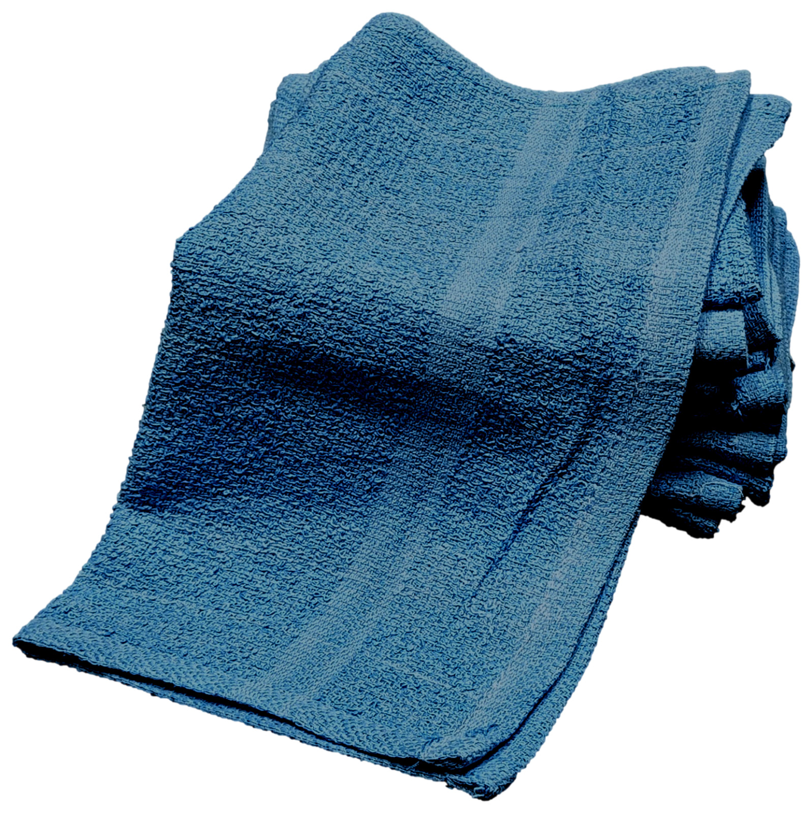 CLOSEOUT 240ea 12×12 Blue Washcloths Rags Bath/Craft/Kitchen/Garage/Gym/Paint