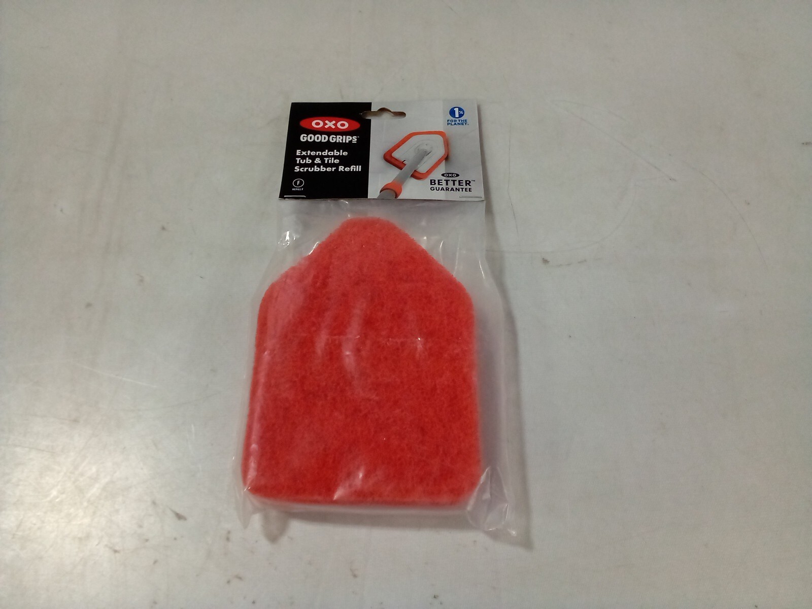 OXO Good Grips Tub and Tile Scrubber Refill, Red, 1 Count