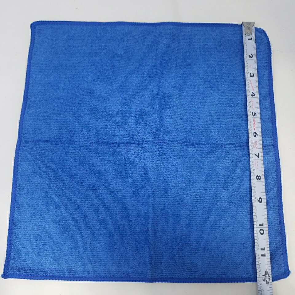 50 Microfiber Cleaning Cloths 12×12” Wash Towel Drying Rag Car Detailing 300GSM