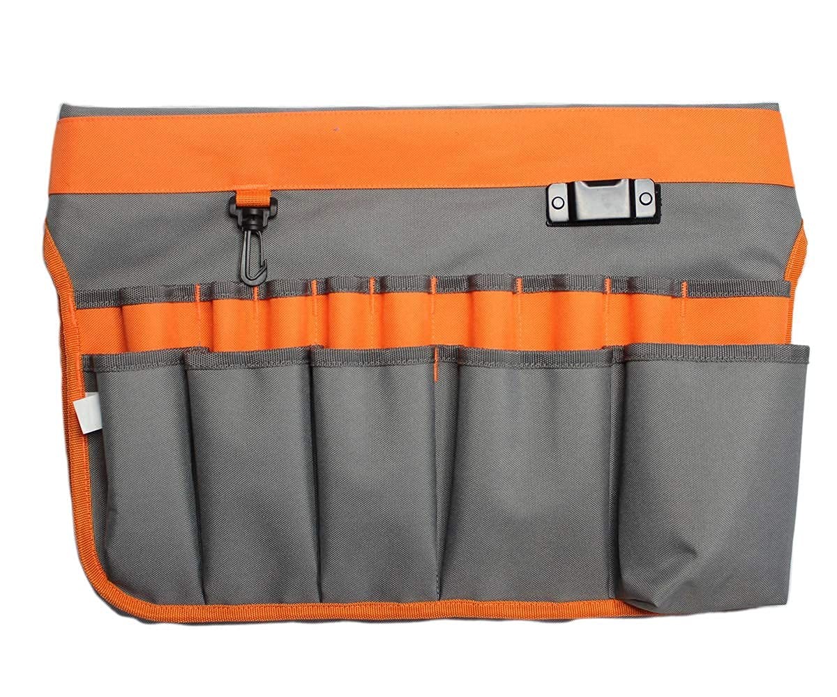 MELOTOUGH Bucket Idea Tool Organizer With 35 Pockets Fits to Orange