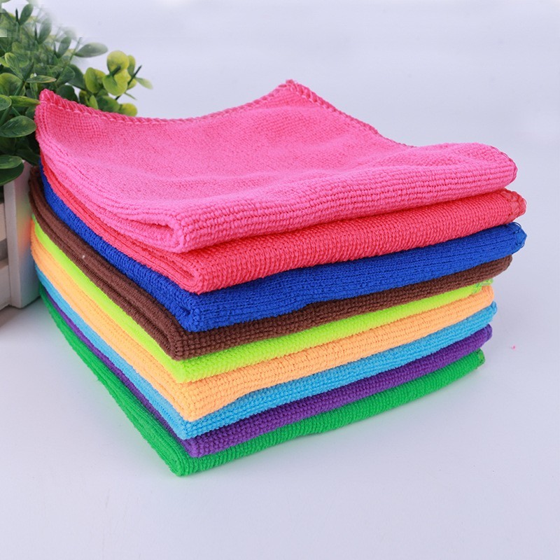 5 Pack Microfiber Cleaning Cloths Towels Rag Car Detailing Kitchen House Dusting