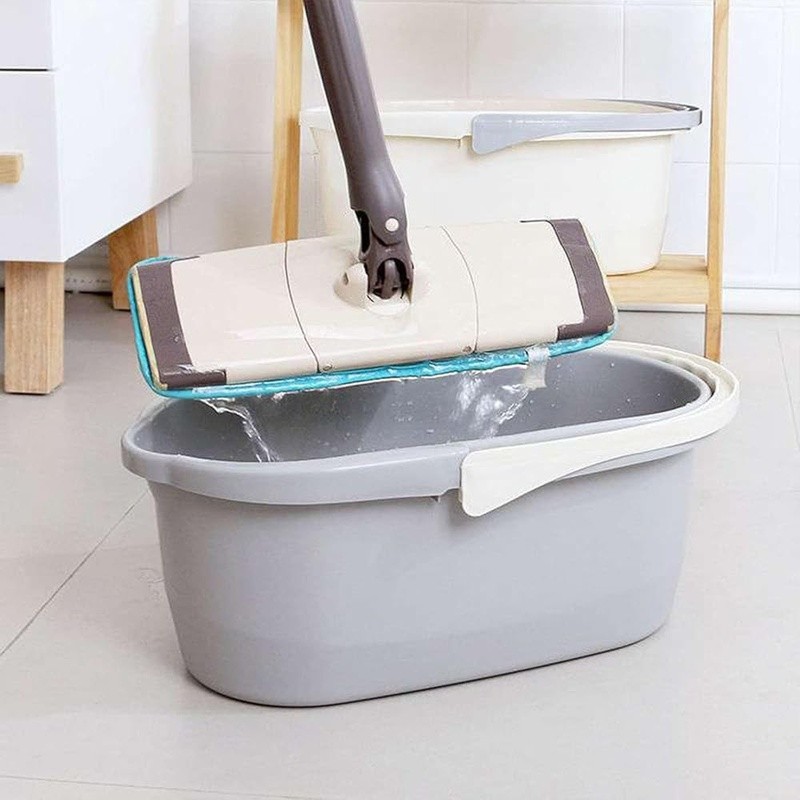 Large Capacity Cleaning Bucket 4.5 Gal Plastic Caddy Portable Organizing Tool US