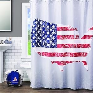 Red White & Blue Hound 100% Cotton Embroidered 2pc Hand Towel Set, Decorative