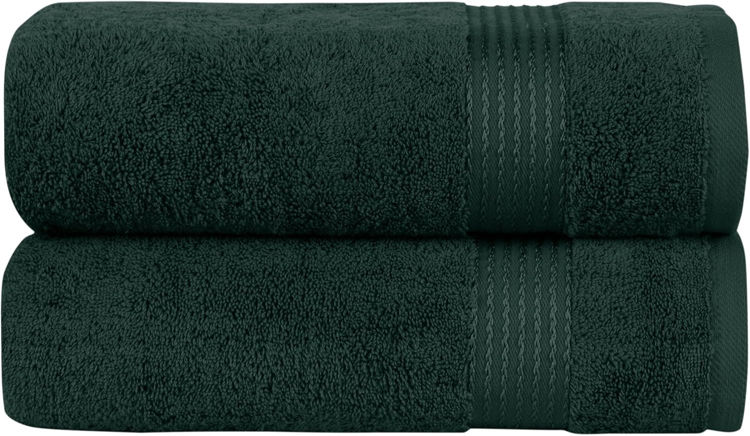 Premium Turkish Cotton 2 Pack Bath Towel Set – 27 x 54 inch, Luxurious Hotel Spa
