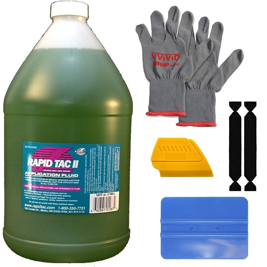 128 oz Fluid for Bubble-Free Graphics Installation, Bubble-Free Fluid