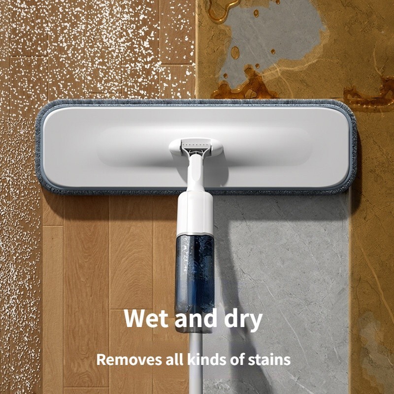 Spray Mops for Floor Cleaning with 5 Washable Pads, Wet Dry Microfiber Mop Home