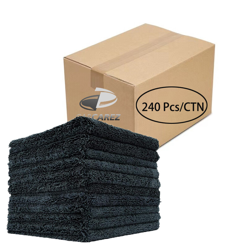 Wholesale Premium Edgeless Microfiber Towel 380 GSM, 16″x16″ Case(240 Pcs)