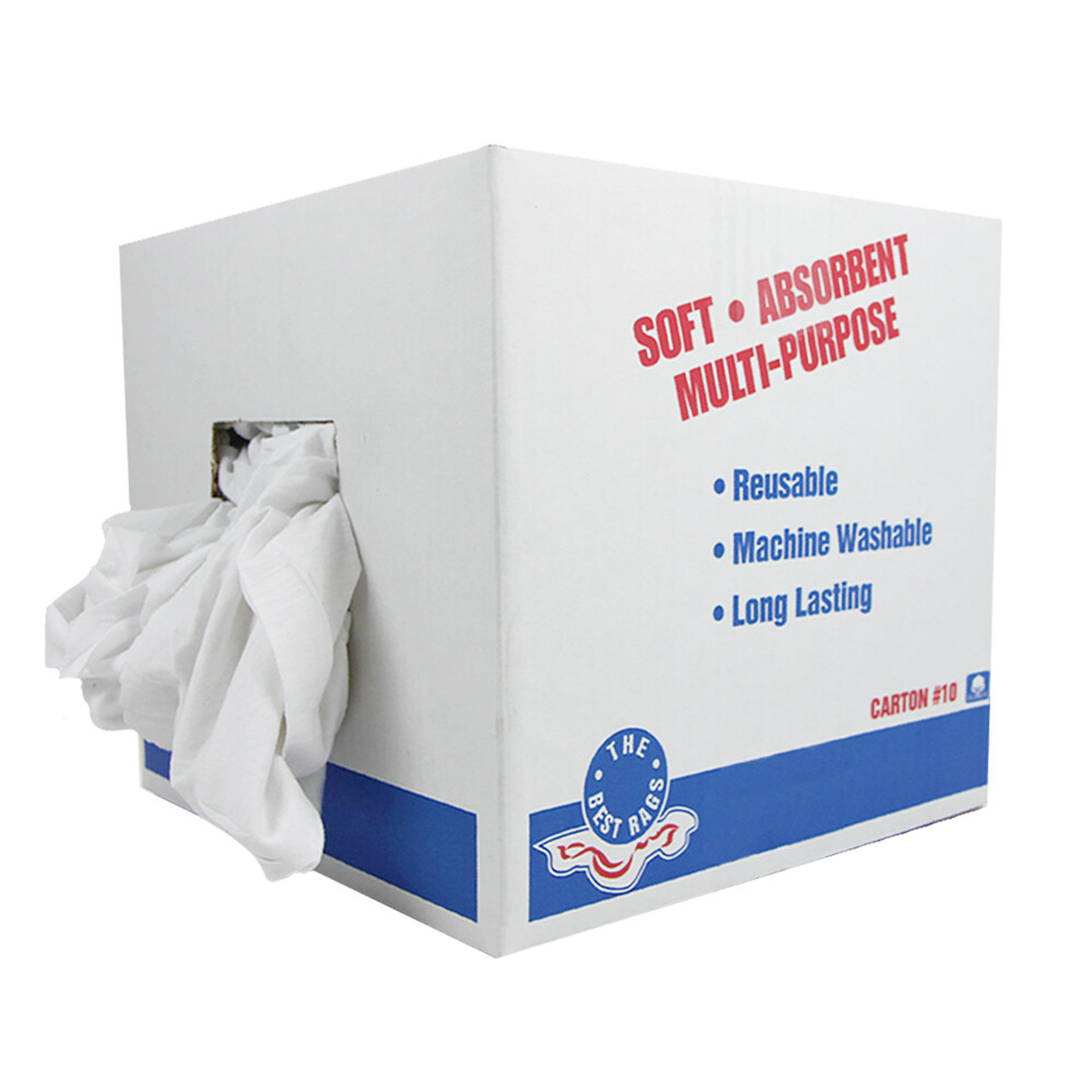 Arkwright T-Shirt Material Cleaning Rags – Bulk Rags for Multipurpose Cleaning
