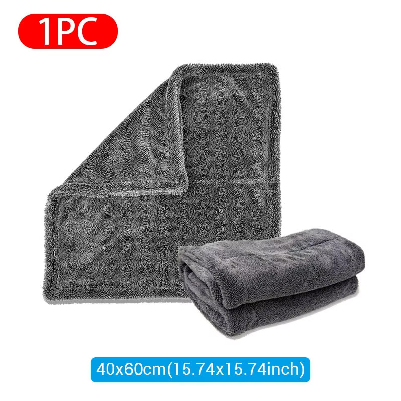 SEAMETAL 1200GSM Microfiber Car Wash Towel – Ultra Absorbent & Soft