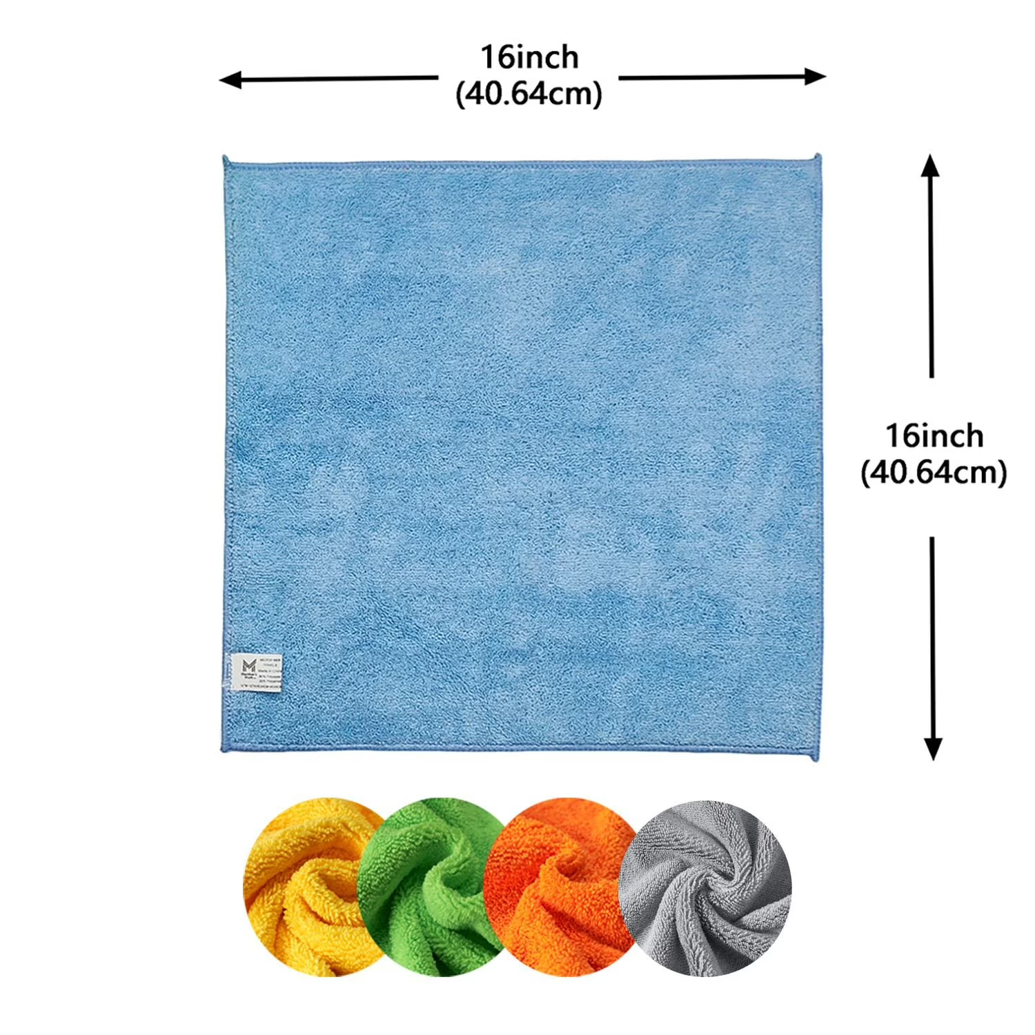 Member’s Mark Microfiber Towels 16″x16″ Yellow 36 Pack Cleaning Cloths Car Home.
