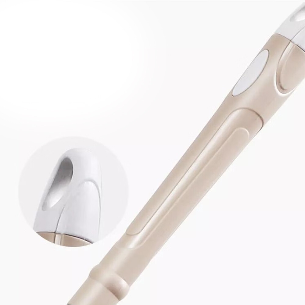 360° Rotating Spinning Mop Pole Handle Replacement with 2x Microfiber Mop Heads