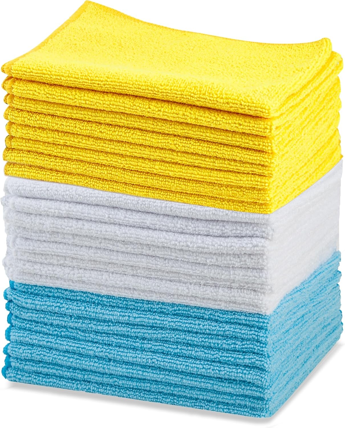 Microfiber Cleaning Cloths, Ultra Absorbent, Lint Free, Streak Free,