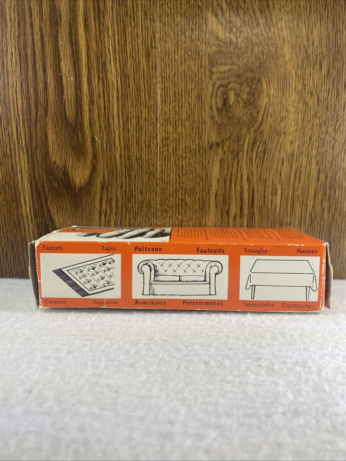 Vtg Fluppi HandHeld Sweeper Brush Germany For Car-Office-House Smallest Vacuum.