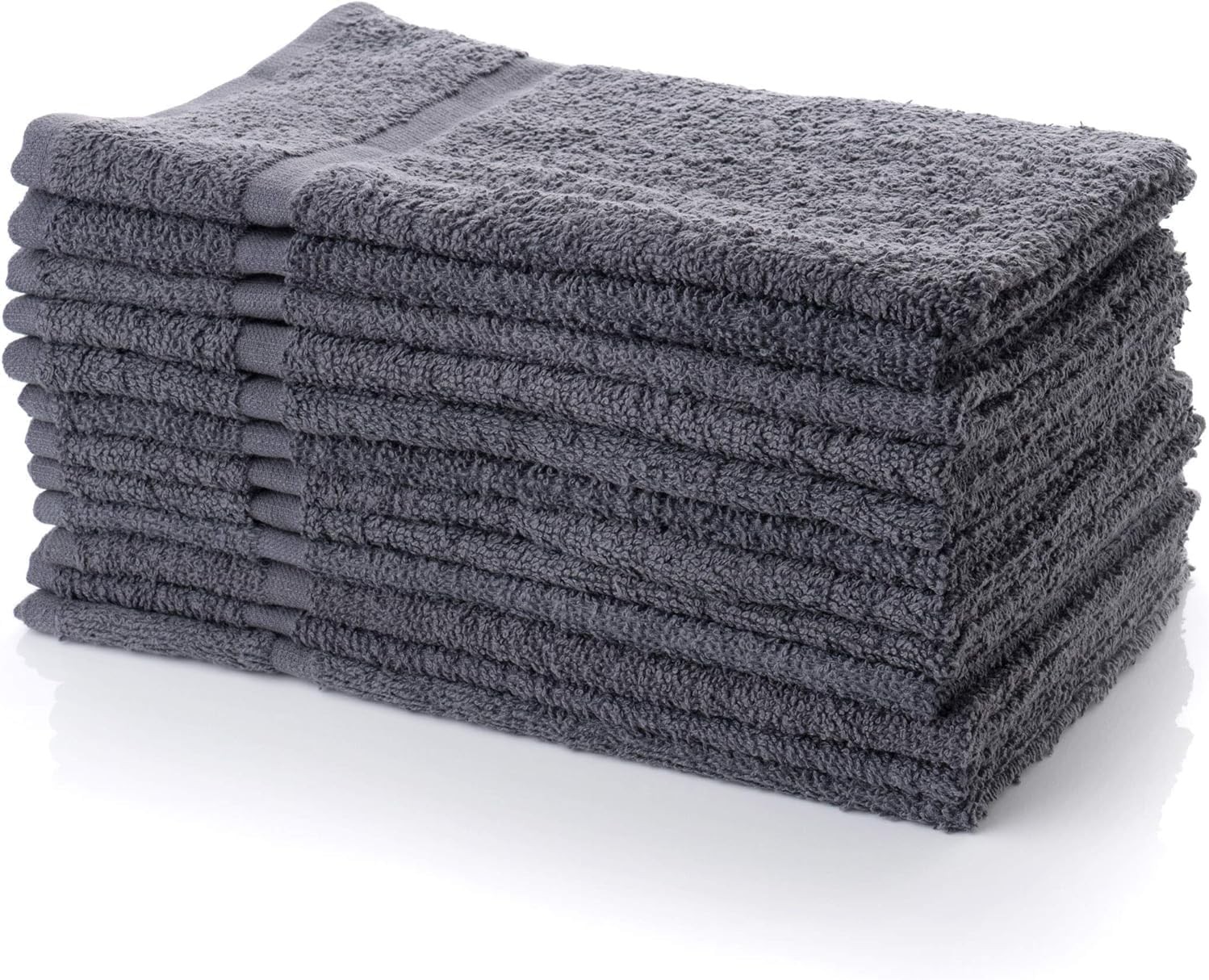 Simpli-Magic Cotton Hand Towels 16″x27″ (12 Pack) – Soft Towels for Bathroom,