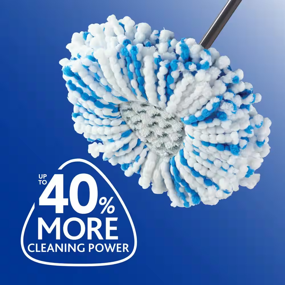 NEW Easy Wring Spin Mop & Bucket System – Deep Clean with Microfiber Efficiency