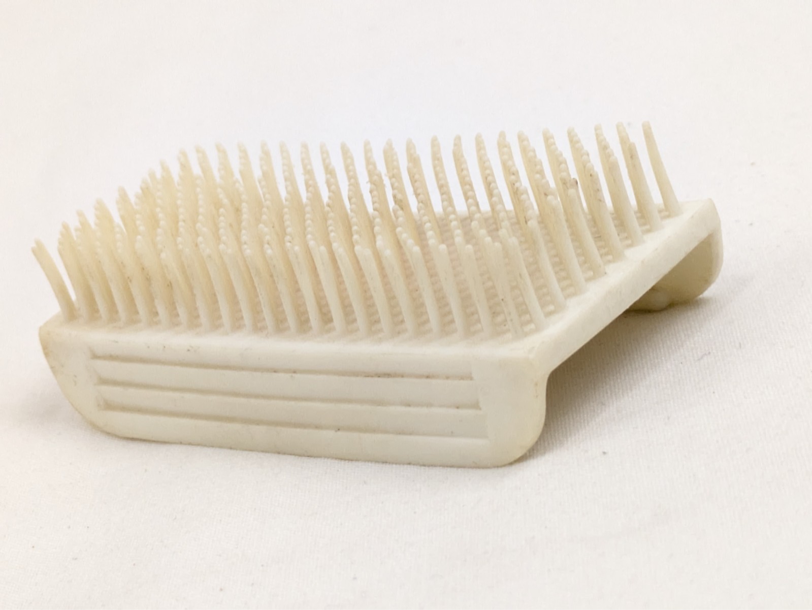 Empire Vegetable & Hand Brush Vintage White Plastic Scrubbrush Good Housekeeping