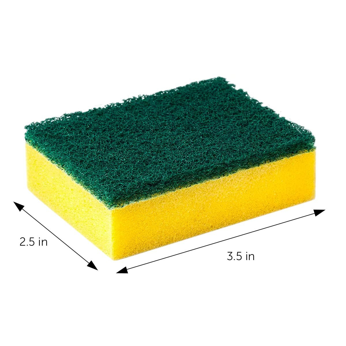 80 Kitchen Sponges, Heavy Duty Dish Sponges, Household Cleaning, Bathroom, Ca…