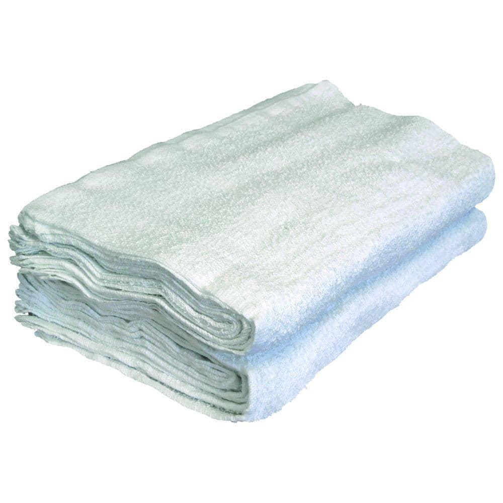 Cotton Terry Towels 14in x 17 in. Case of 288 Machine Washable All Surface Clean