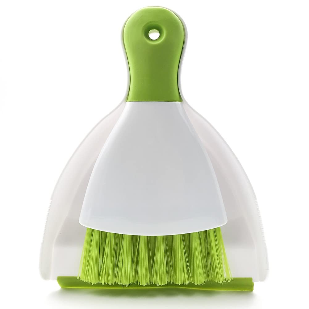 Dust pan Broom Brush Dustpan – Small Broom and Dustpan Set, Mini Broom and Du…