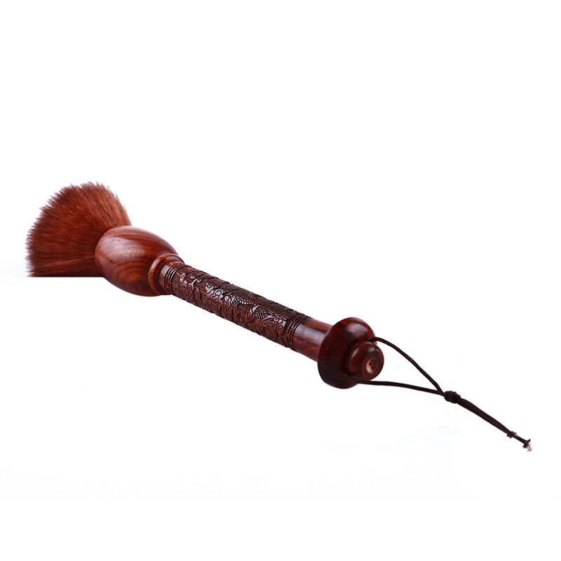 Creative Chinese Style Cleaning Brush Hand-carved Dragon Pattern Sandalwood