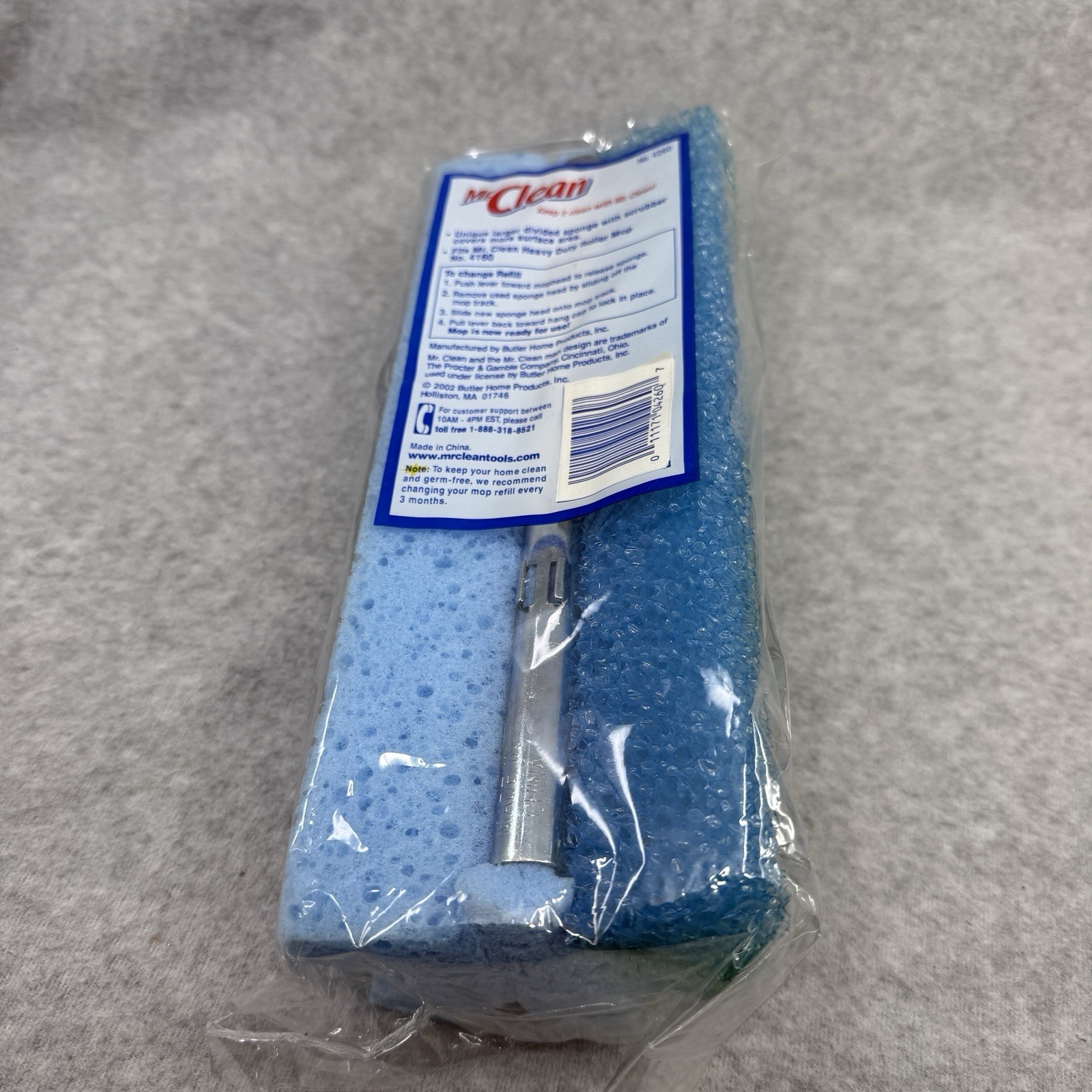Mr. Clean ROLLER Mop Refill Durable Sponge Head Brand NEW