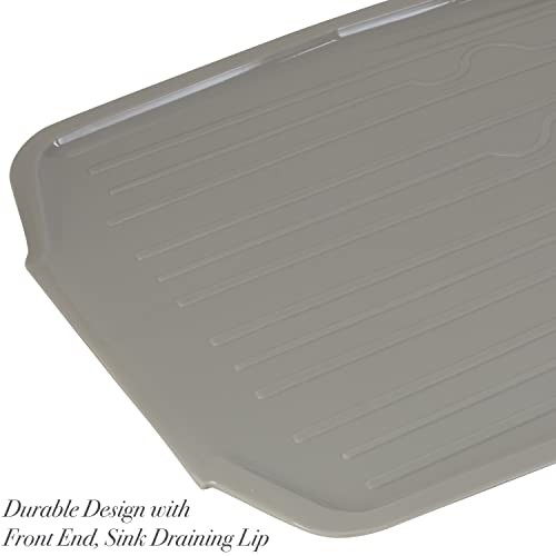 Countertop Draining Tray | Dimensions: 18″x 15″x 1″| Designed for Stand Grey