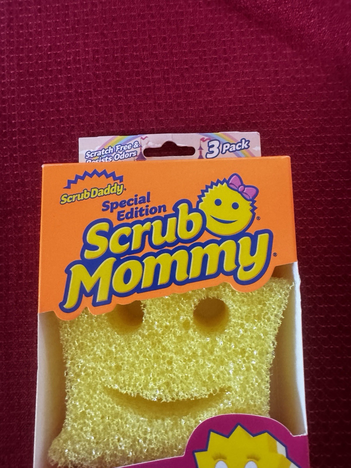 New Scrub Daddy Mommy Special Edition Princess 3pk Crown Heart Double Sided