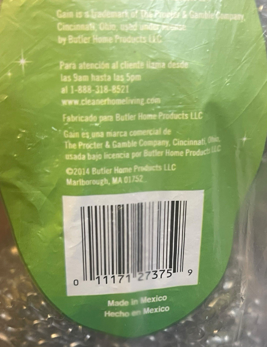 6 Gain Steel Mesh Scrubbers NEW SEALED 2014 Butler Home Products