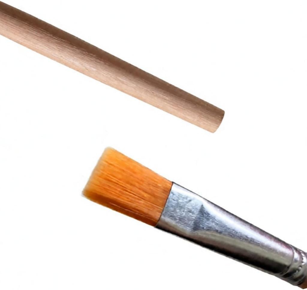 Wood Handle Anti-Static Brushes for Keyboard, Electronic Component Cleaning,