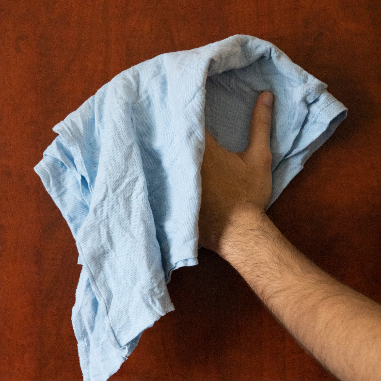 Recycled T-Shirt Rags for Cleaning, Package Size Options, Multi-Purpose, Colors