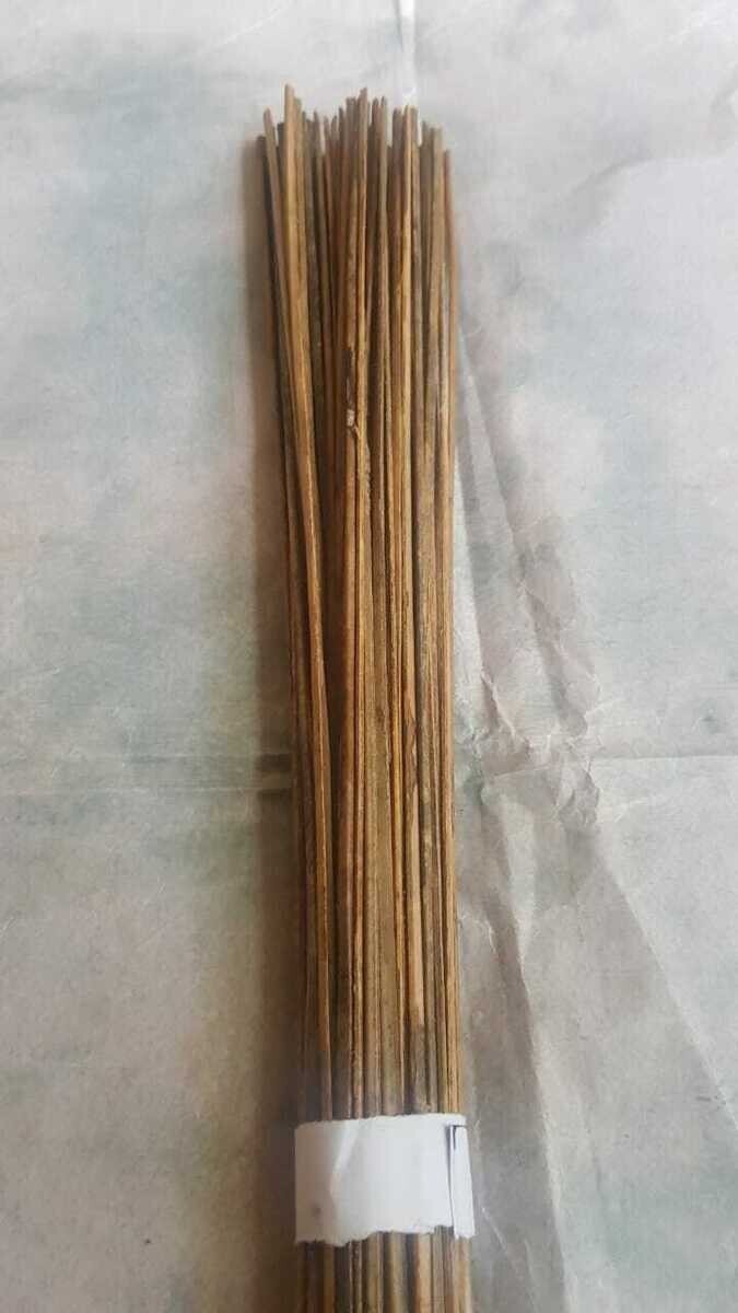 Natural Coconut Leaf midrib Stick/ Handmade Sri Lankan Craft Stick ( 25cm)