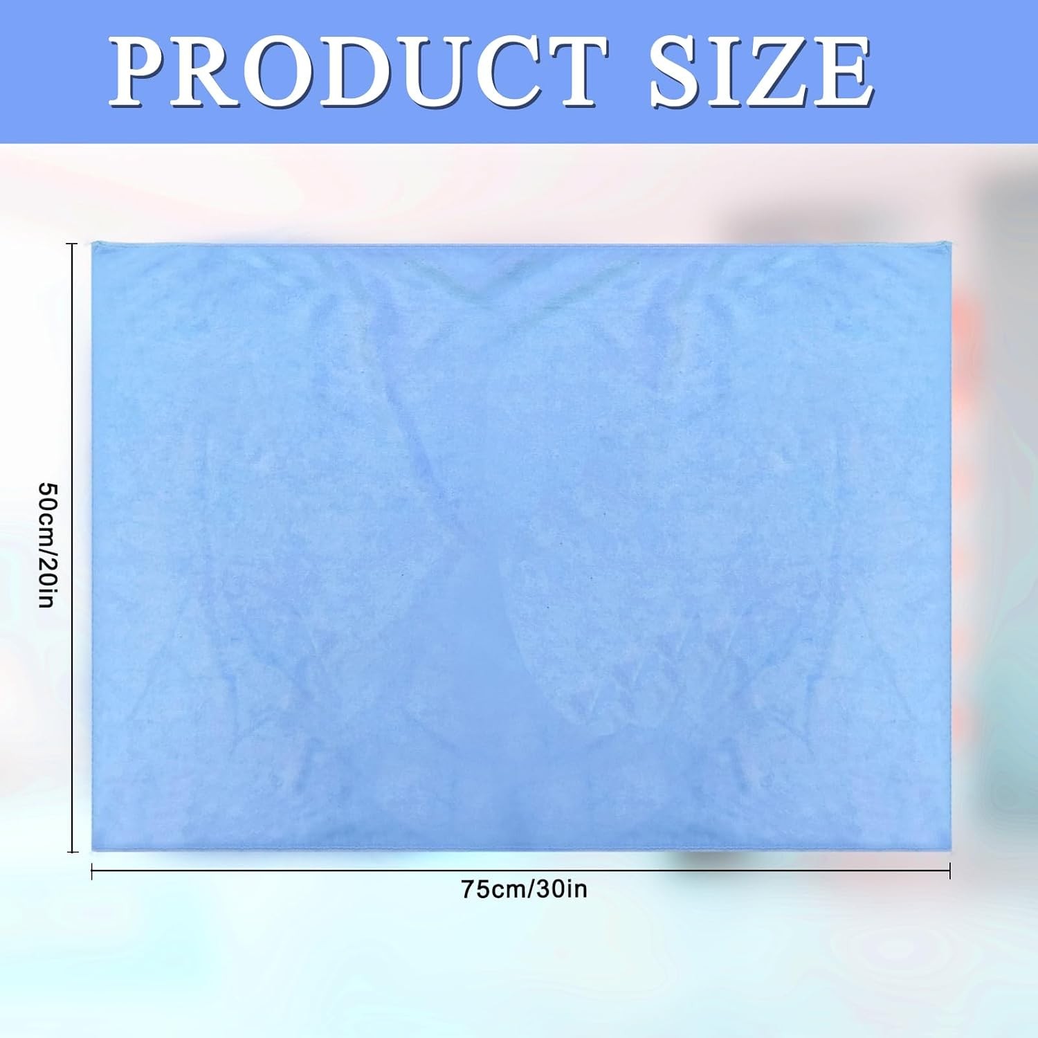 6 Pcs Extra Large Microfiber Cleaning Cloth 20″ x 30″ Washable Reusable Large