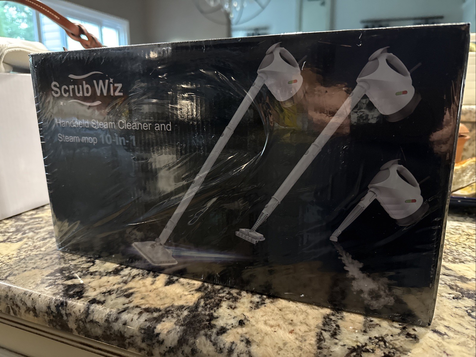 Scrub Wiz Steam Mop And Handheld Steamer 10 In 1 – NIB
