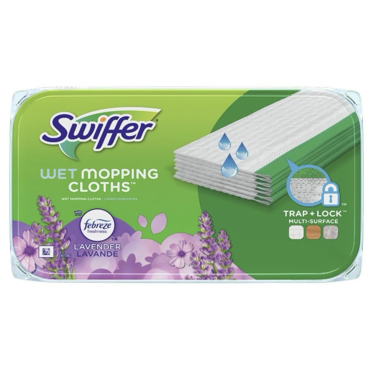 Swiffer Sweeper Wet Mopping Pad Refills for Floor Mop 12 Count (Pack of 1)