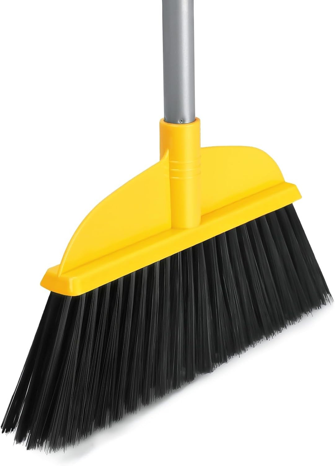 Indoor Broom for Floors 55” Soft Bristle Brooms for Sweeping Indoor/Outdoor to