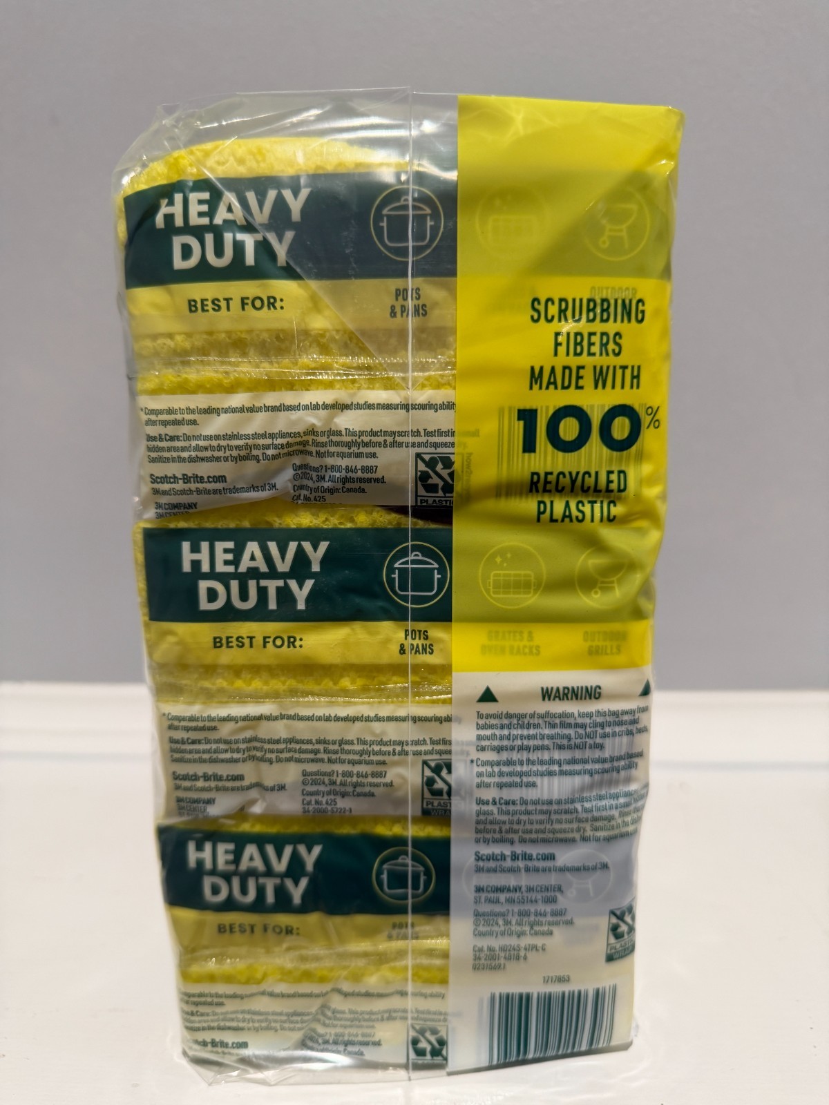 Scotch-Brite Heavy Duty Sponge, 24-count