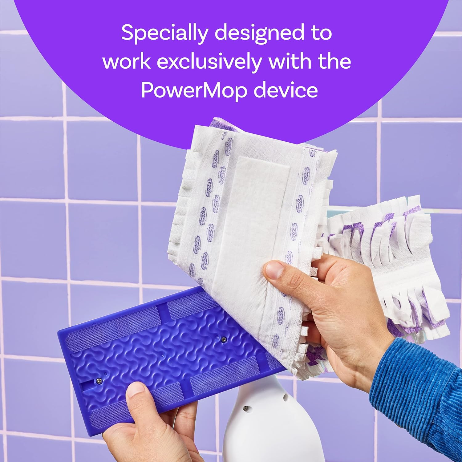 Power Mop Refill Pack, Floor Cleaner for Mopping Tile, Vinyl, Laminate, Wood in