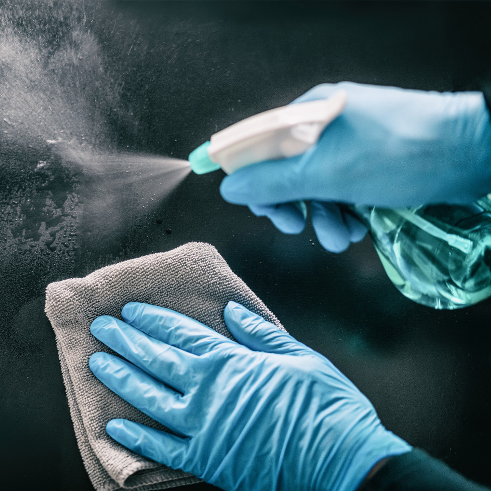 GP Craft Blue Nitrile Gloves 4Mil Latex Free Disposable (1000, Case)