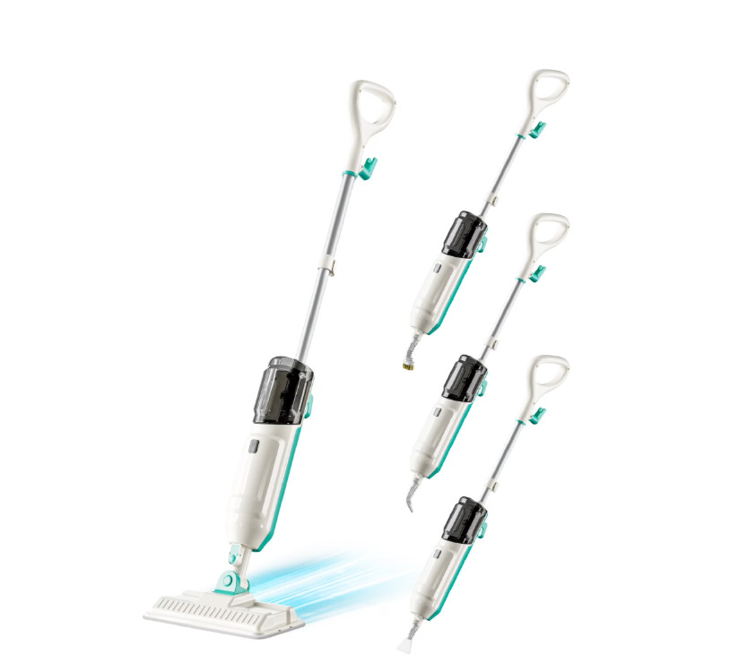 Hicould Steam Mop, 10 in 1 Floor Cleaning, Detachable Steam Mop for Tile and Har