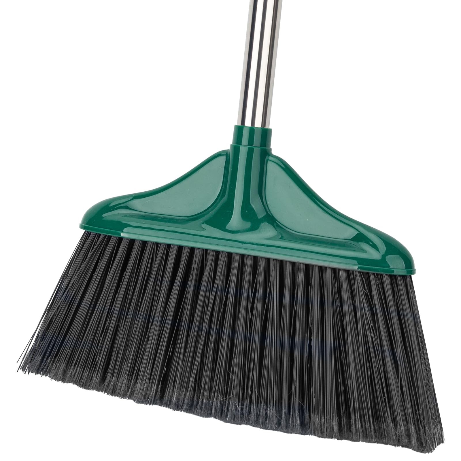 Broom Outdoor Indoor Commercial Broom with 50 inches Long Handle,Perfect for …