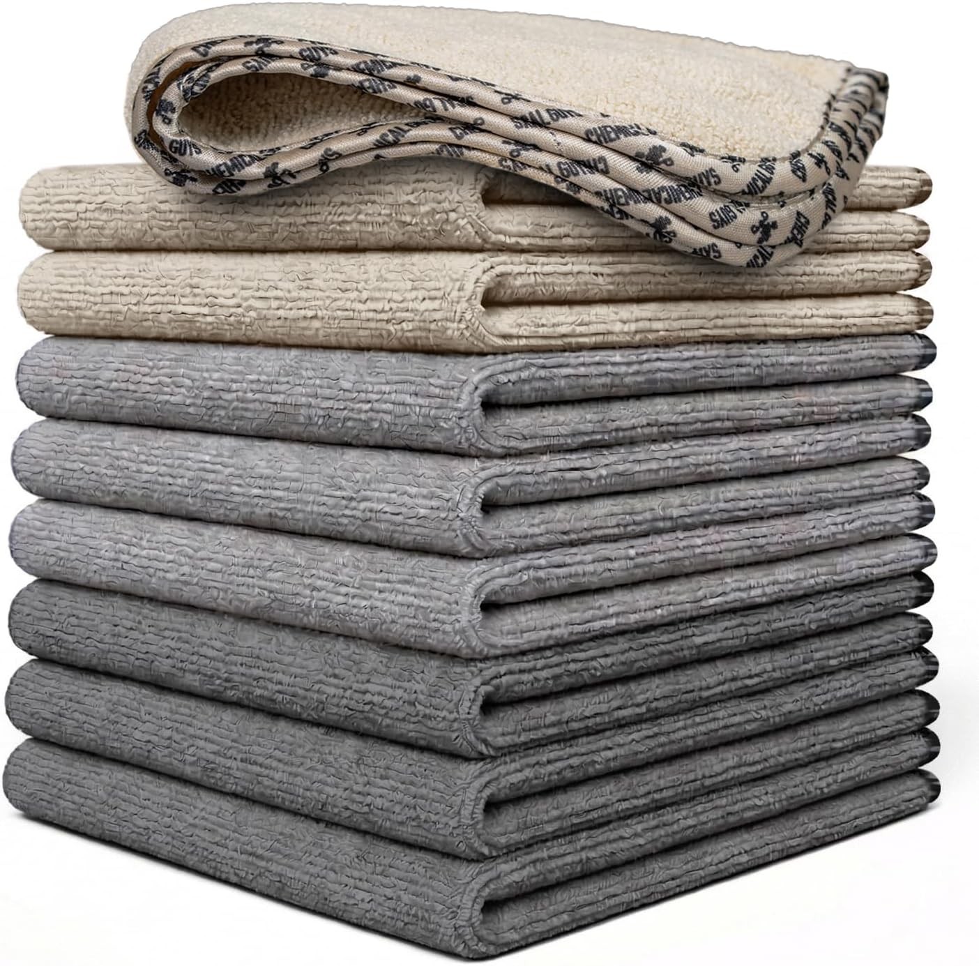 Allswipe Multi-Purpose Microfiber Towels – 12 Pack for Car Detailing & Cleaning