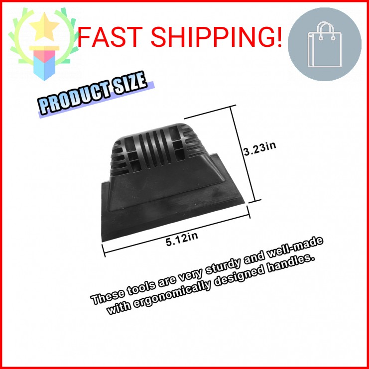 Small Squeegee, PPF Window Tint Squeegee, Rubber Non-Slip Handle Tint Squeegee,