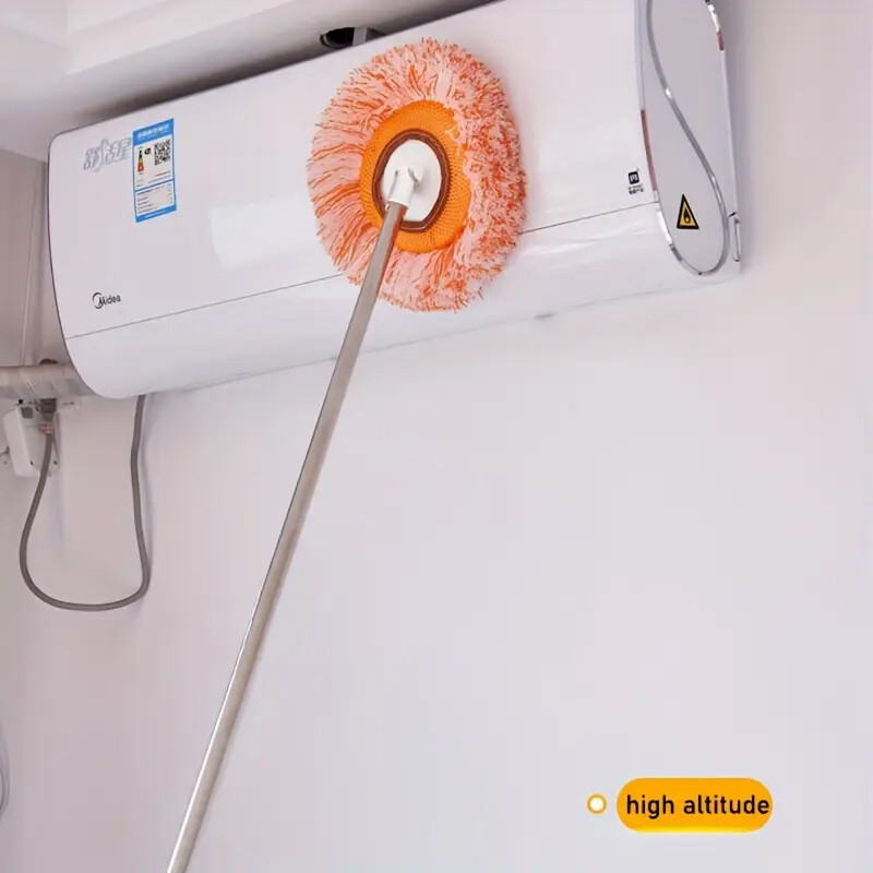 Ceiling mop 59”, dust mop,flexible rotating floor mop, wall mop, wet and dry mop