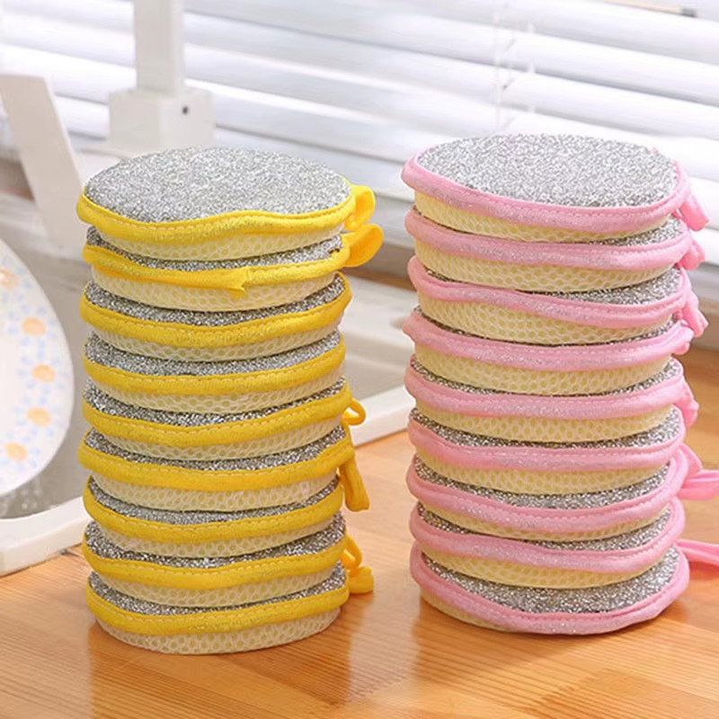 5/10/20Pcs Double Side Dishwashing Sponge Dish Washing Brush Pan Pot Dish Wash S
