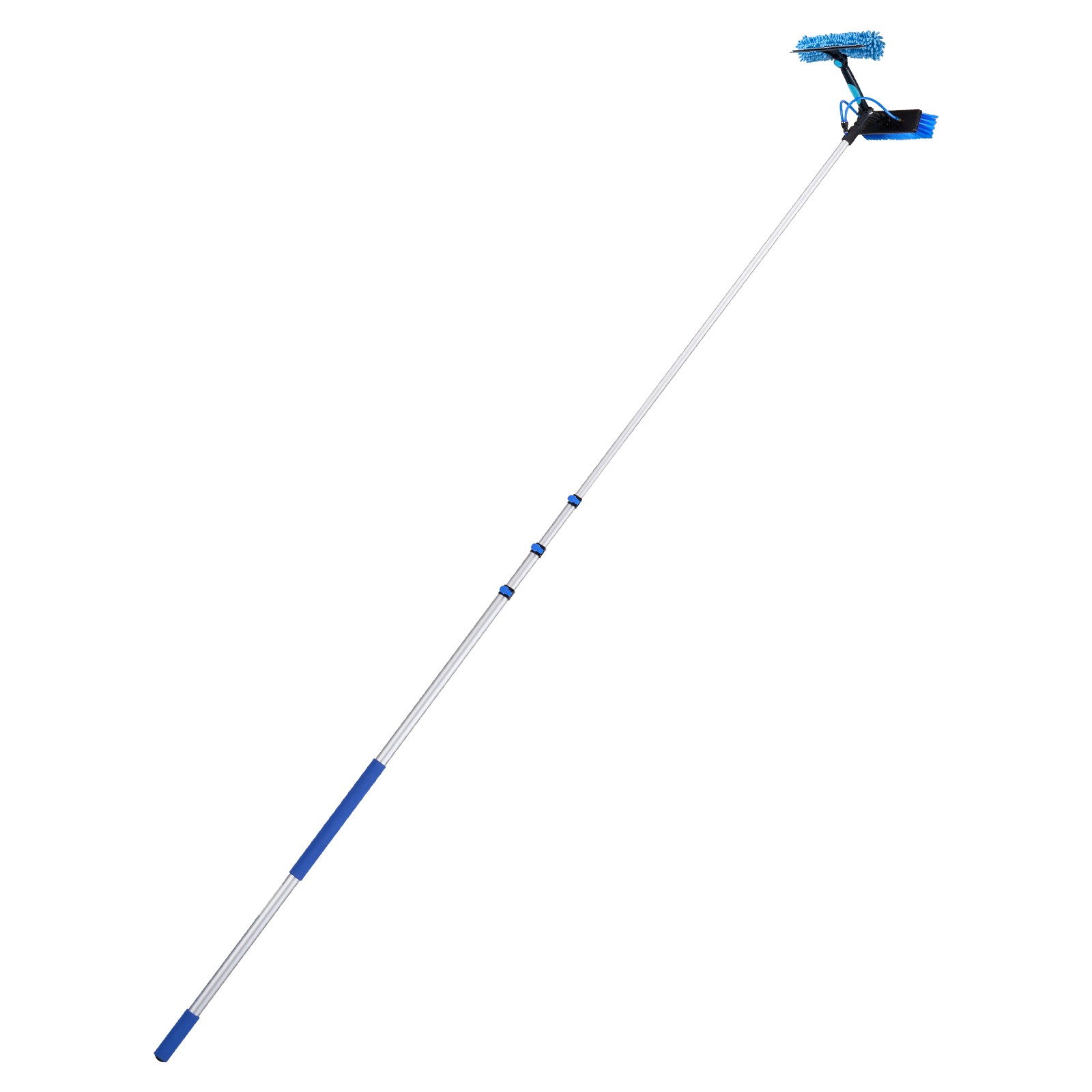 Uimoso Solar Panel Cleaning Kit with 20 ft Water Fed Pole and Brush