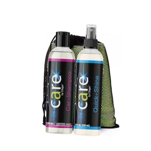 Travel Kit, Automotive Car Accessories and Cleaning Supplies, 4-Piece Set with
