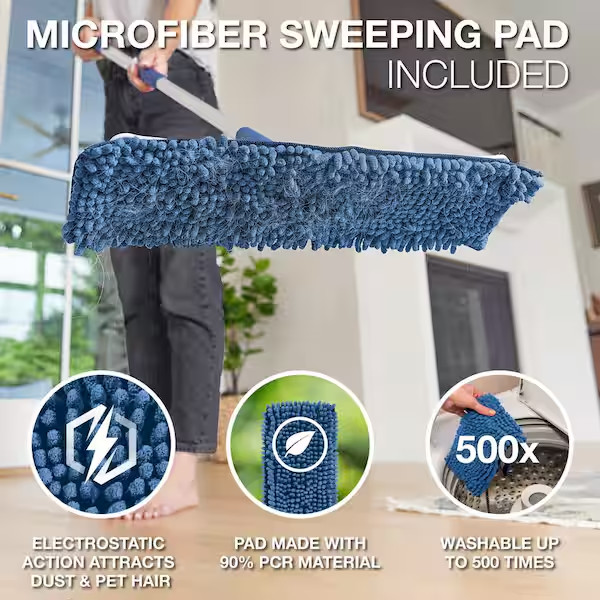 Bona Premium Microfiber Mop For Multi-Surface Floors With Telescoping Handle