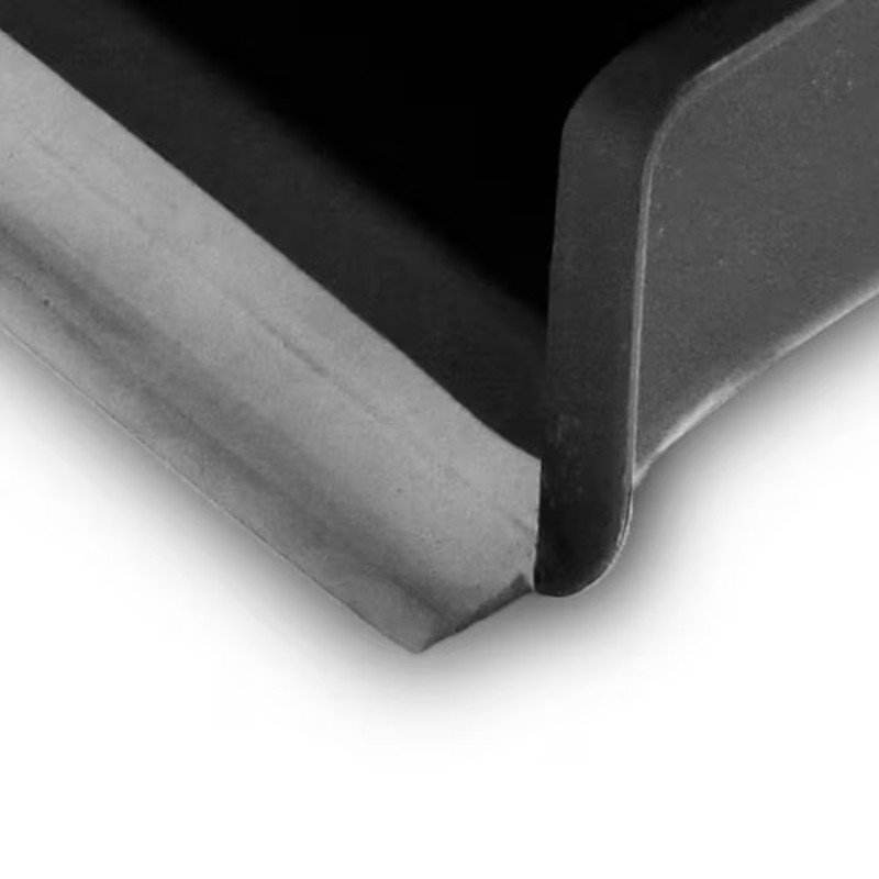 16 In. High Power Large Scoop Upright Dust Pan with Steel Handle (2-Pack)
