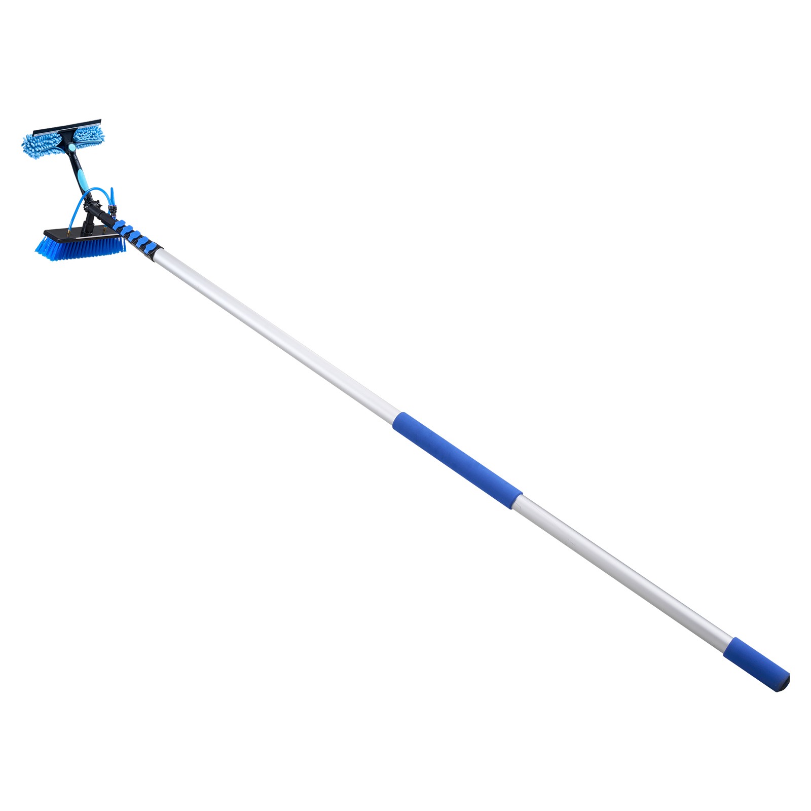 Uimoso Solar Panel Cleaning Kit with 33 ft Water Fed Pole and Brush